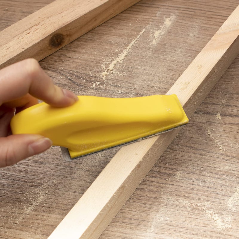 MAXMAN Sand Paper Sanding Block 3.5”x 1” Sandpaper Assortment 80 120 180 240 320 400 600 Grit, Micro Detail Sander, Sand Paper for Wood Furniture, Crafts, Woodworking Projects, Tight Spaces, 70Pcs - Image 5